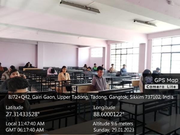 Mathematics exam